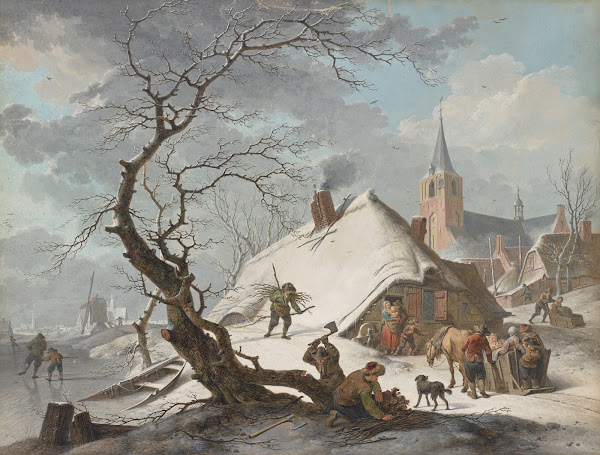 A Winter Scene 1787