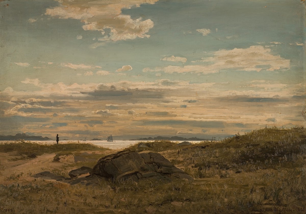 Fra Mannefjorden 1868