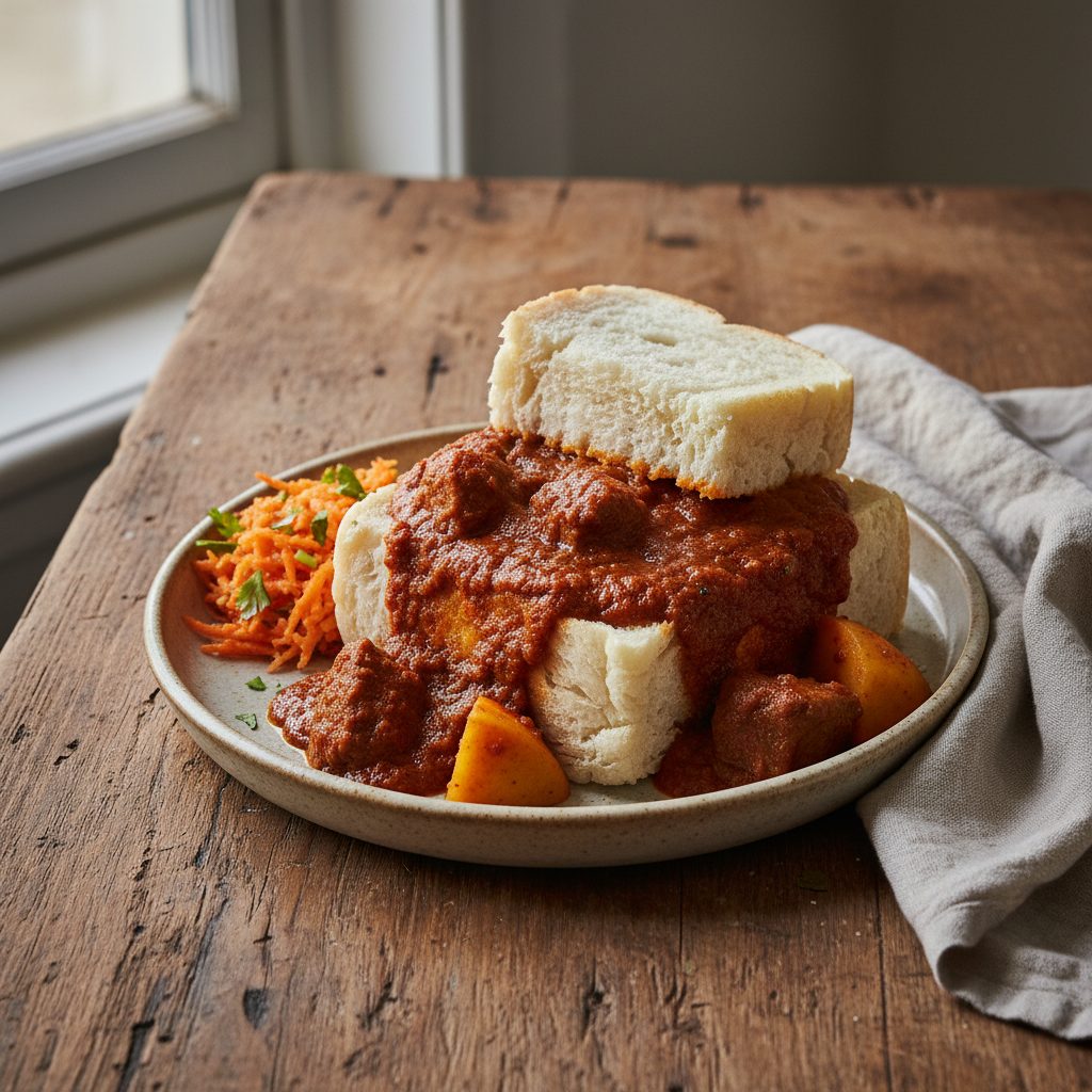 Bunny chow. Modlitwa zamknięta w chlebie