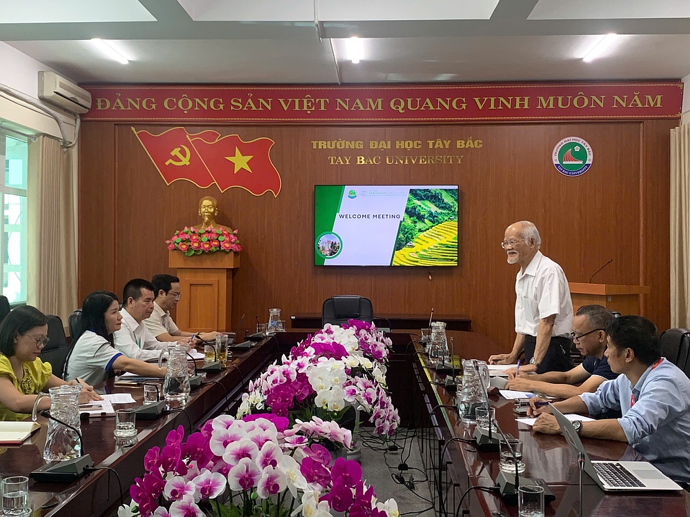Trường Đại học Tây Bắc tiếp tục làm việc với tổ chức NPO-IFaT Nhật Bản về dự án do JICA phê duyệt