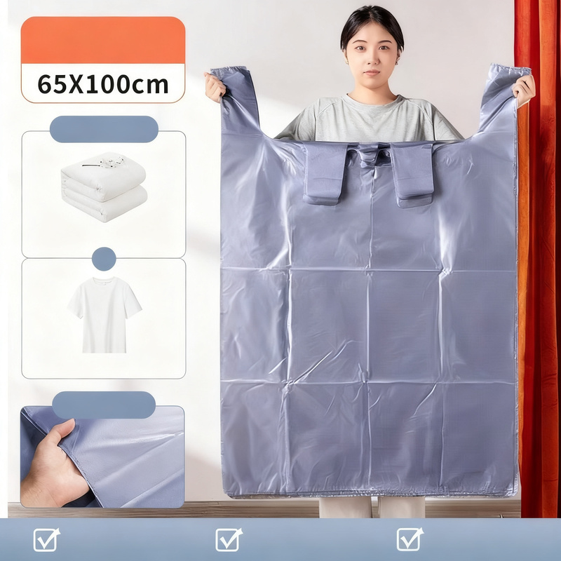 Storage box for bedding and clothing