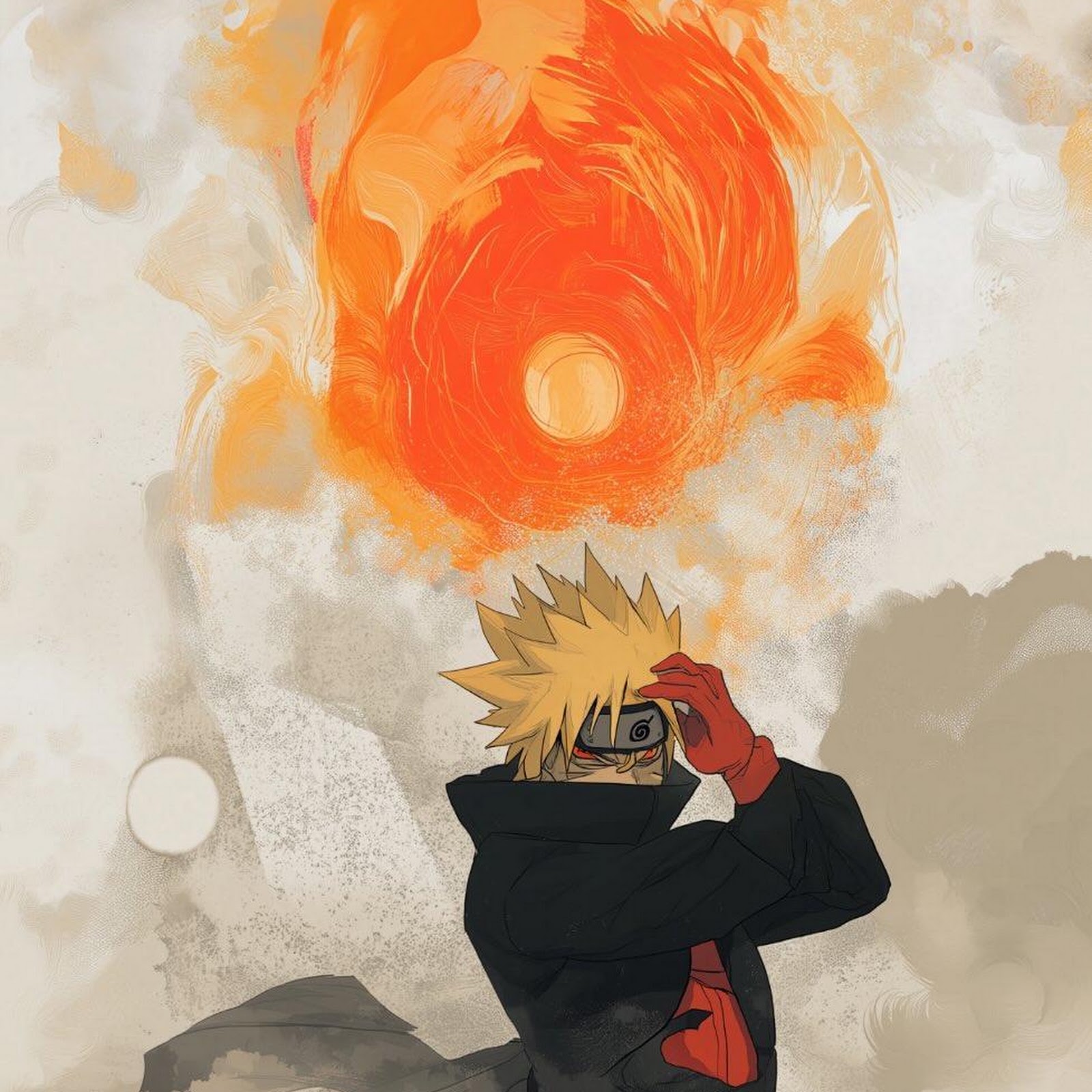 Download Minato Namikaze Fire Rasengan iPhone