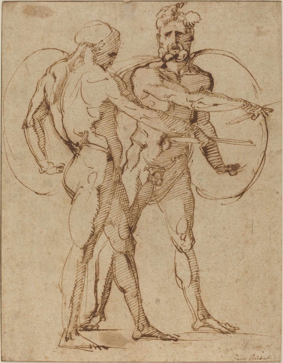 Two Male Nudes c 1520