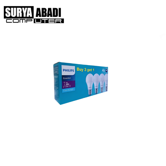 PHILIPS LED ESSENTIAL 7W PAKET (ISI 4)