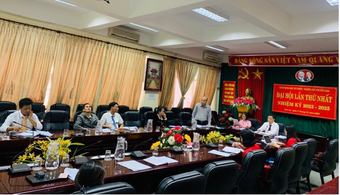 Đại hội Chi bộ Khoa học Sức khoẻ và Nghiên cứu Chuyển giao lần thứ nhất, Nhiệm kỳ 2023 - 2025