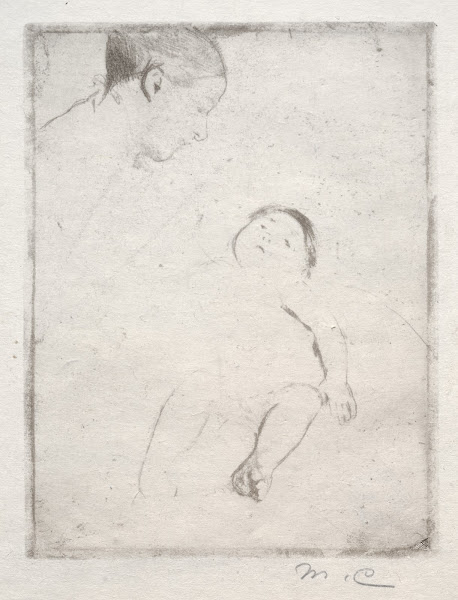 Bill Lying on his Mothers Lap c 1889