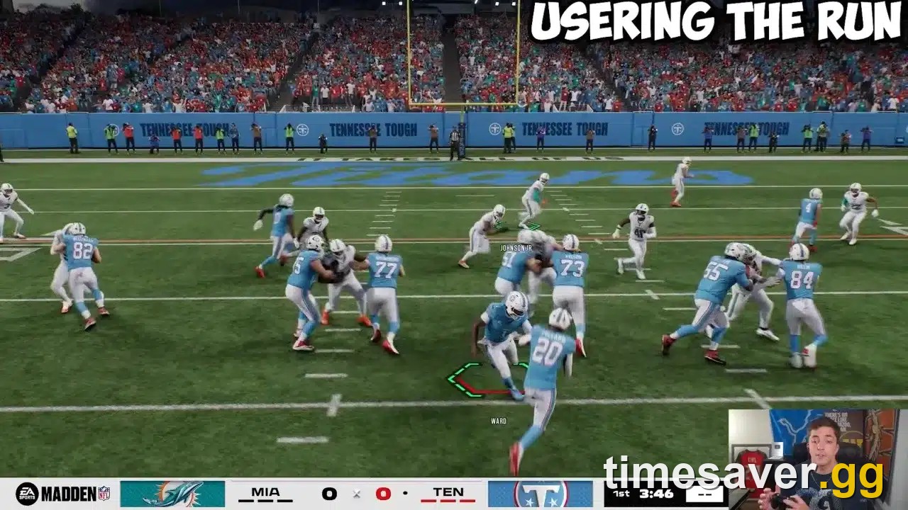 Madden NFL 27 pre-snap coverage shell showing deep zones and curl zones