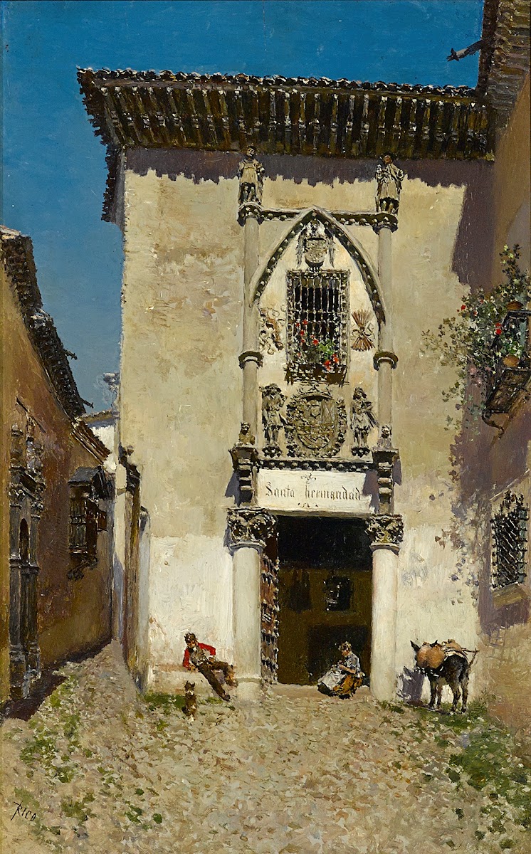 A Spanish courtyard