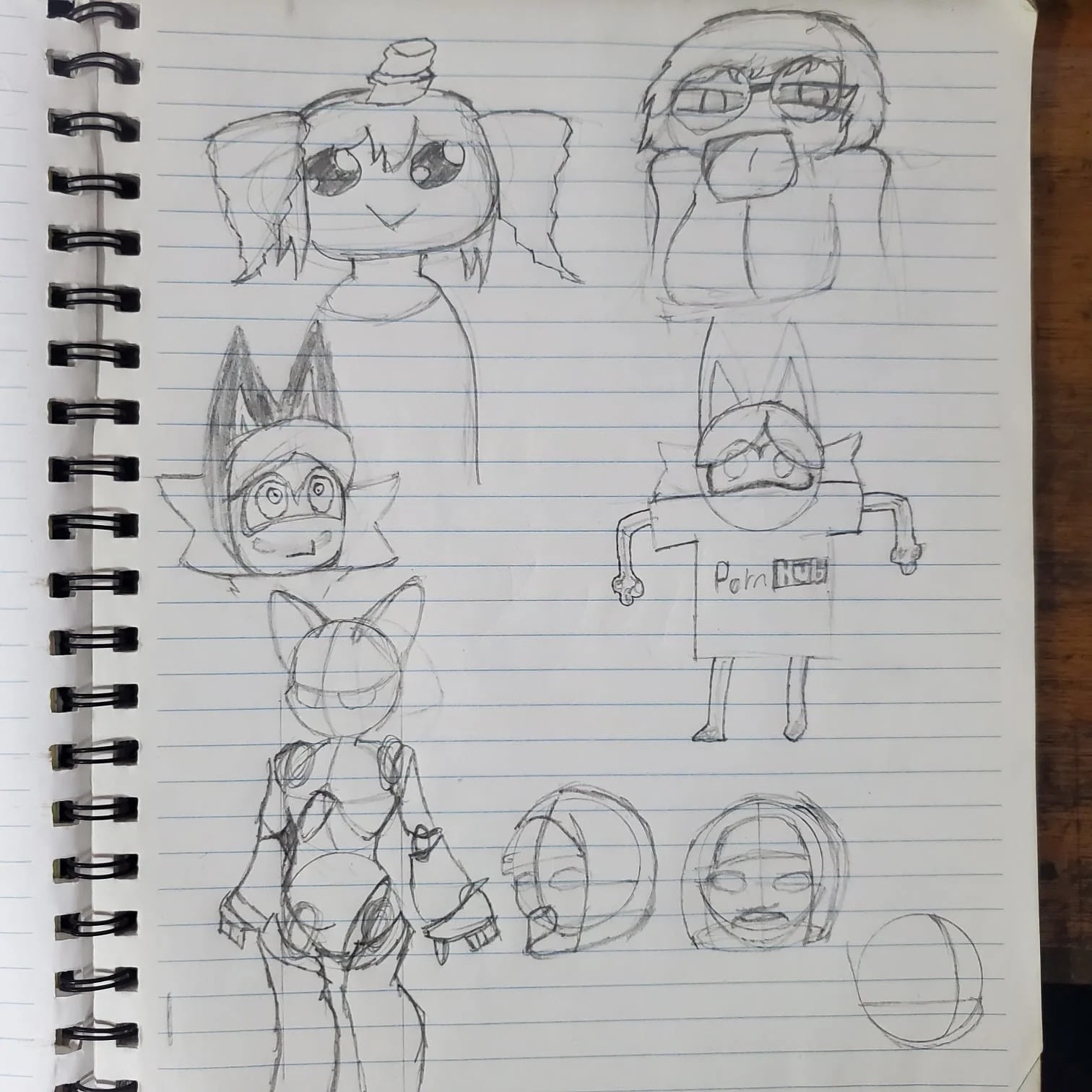 Dibujos que ago en la Uni