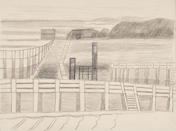 Staketsel en duinen 1952