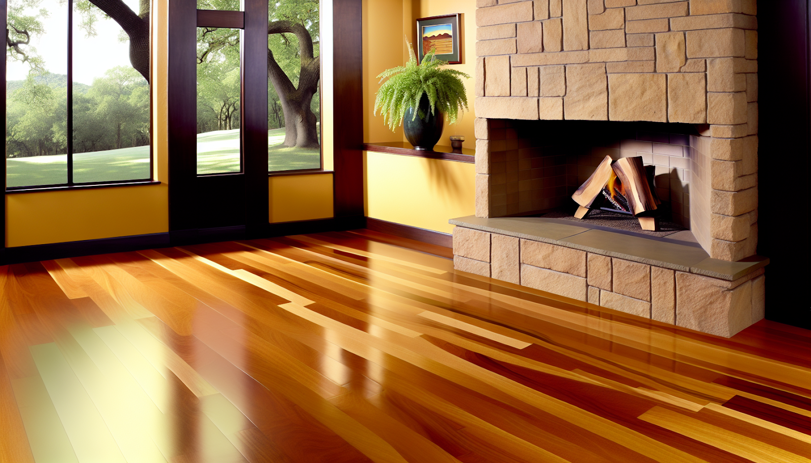 Hardwood Floor Refinishing in Rogers Homes