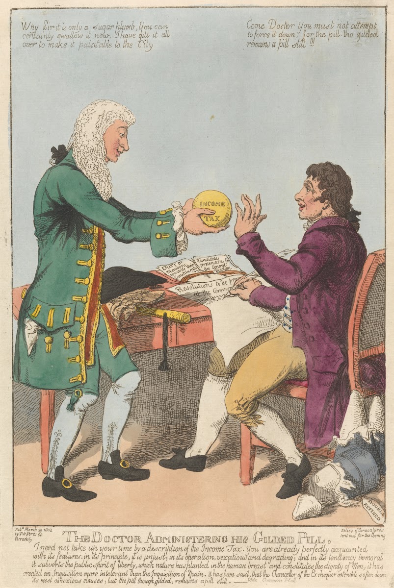 The Doctor Administering His Gilded Pill 1802