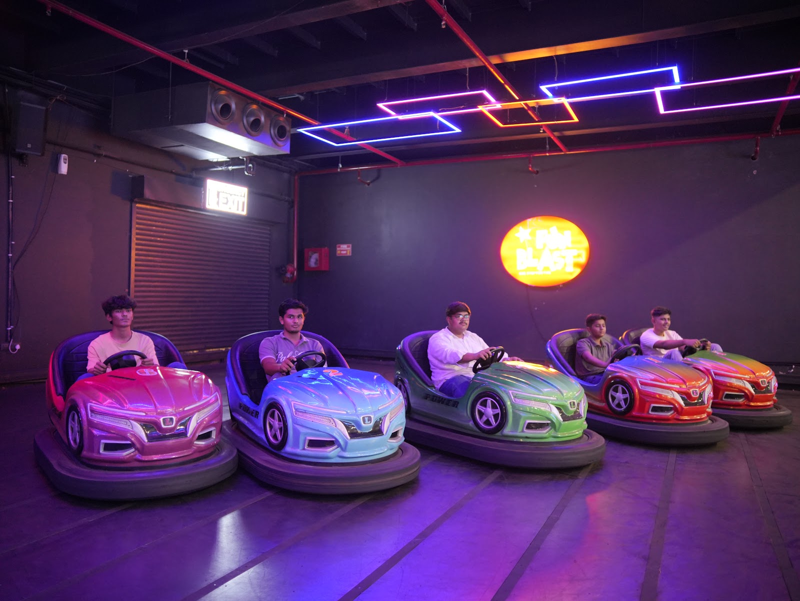 Bumper Car 2 at FunBlast gaming zone