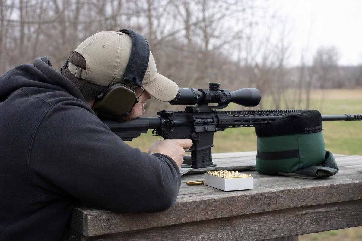 5.56 vs 223 range preparation and zeroing session