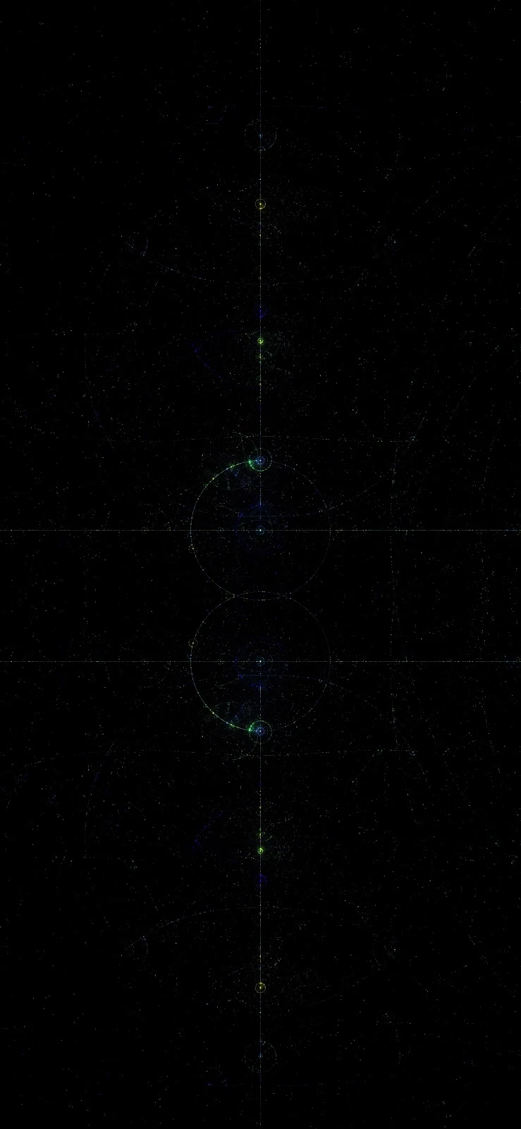 Symmetrical Abstract Geometric Design - Abstract Digital Art 5K iPhone Wallpaper (3544x7678)