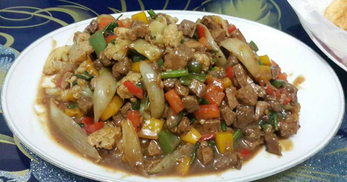 SP.0039 - Bò Xào Lúc Lắc Rau Củ