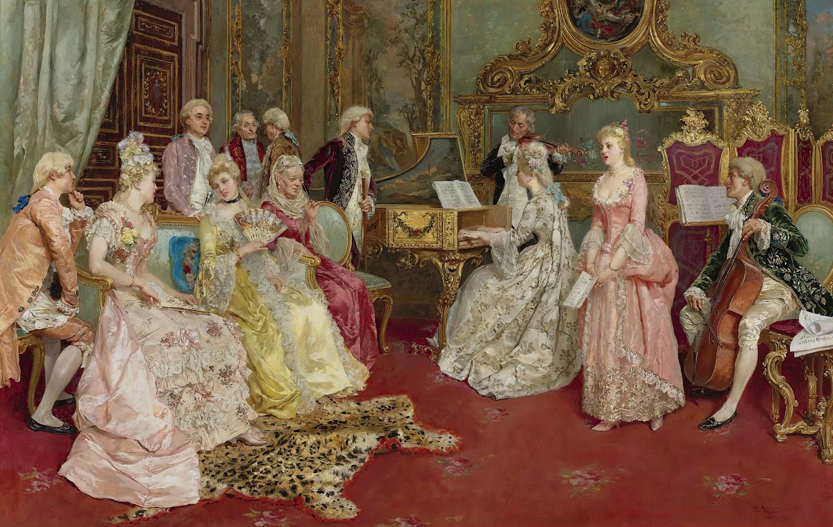 A musical recital 1901