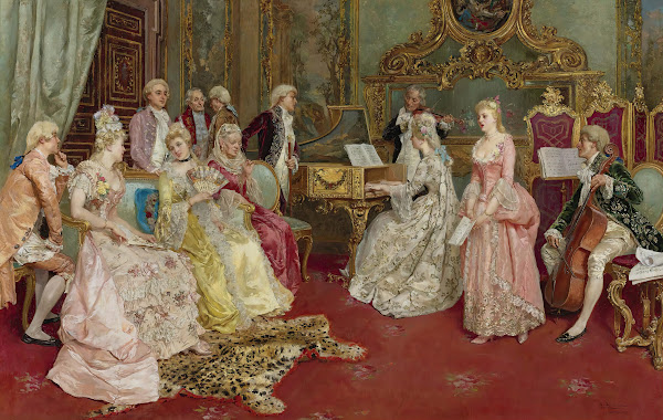 A musical recital 1901