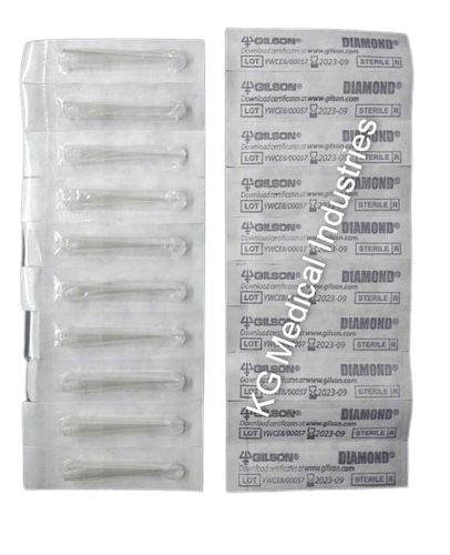Gilson Pipetman Diamond Tips Volume 100-1000 ml Sterile Pack D1000ST ...