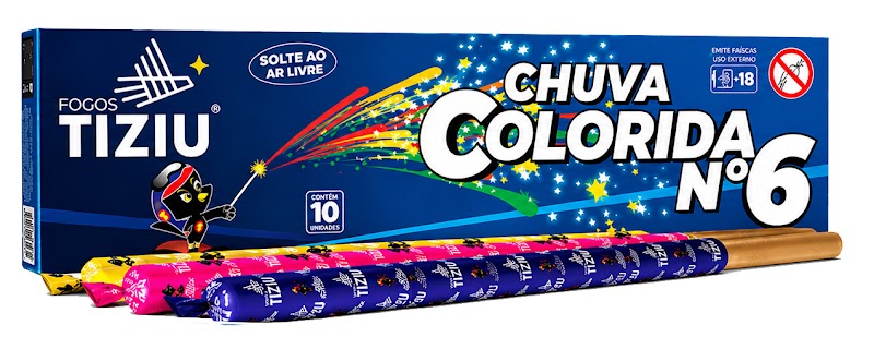 Chuva Colorida nº 6 – cx 10 un