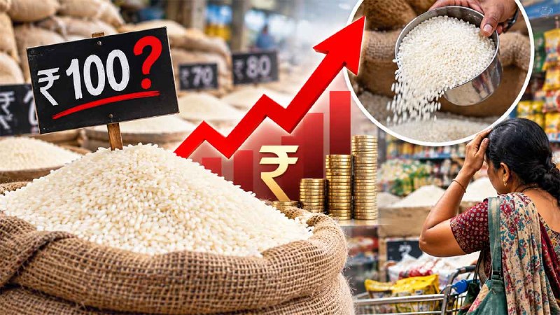 Fine Rice Prices Surge in Telangana, Could Hit ₹100/kg