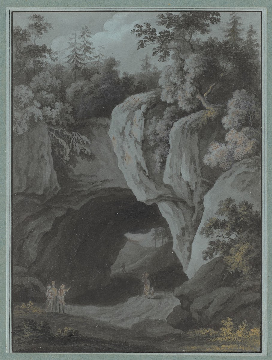 Landschaft mit Felsentor 1780