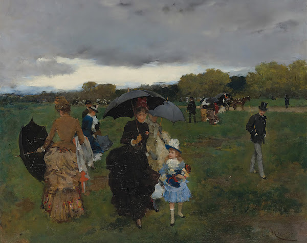 The Upcoming Storm On The Bois De Boulogne