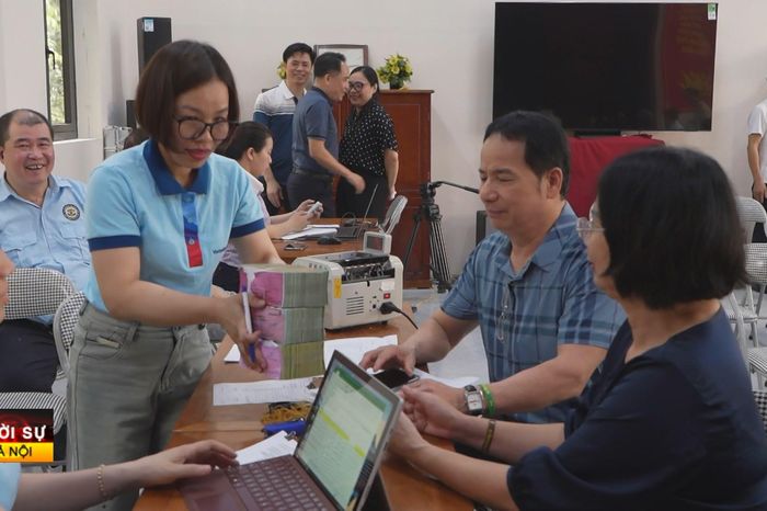 Phường Dương Nội chi trả tiền GPMB dự án Quốc lộ 6 - Đài Phát thanh và truyền hình Hà Nội