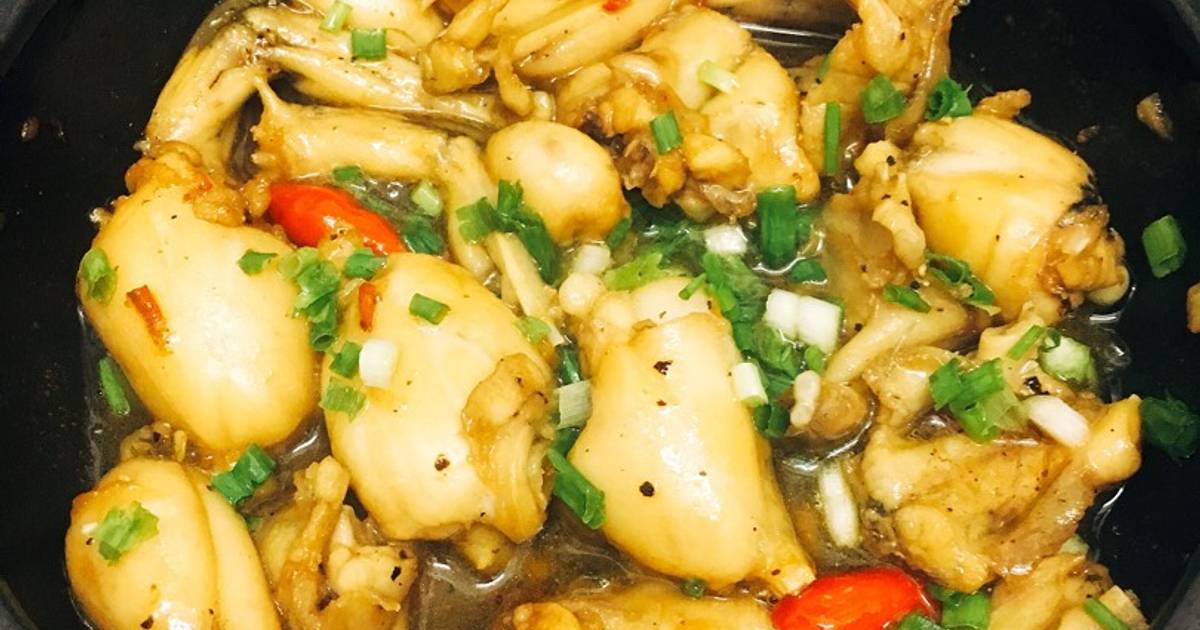 Ếch kho tiêu