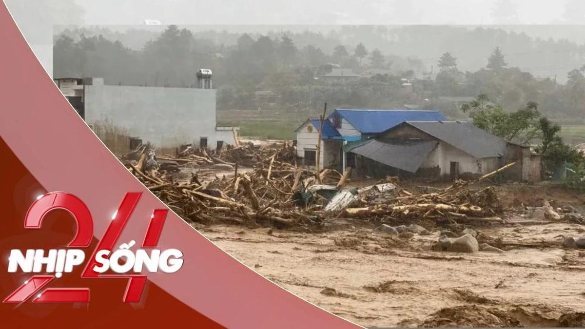 NHỊP SỐNG 24: Mưa lũ ở Bắc Bộ gây thiệt hại trên 502 tỷ đồng, 6 người tử vong - Báo Tiền Phong