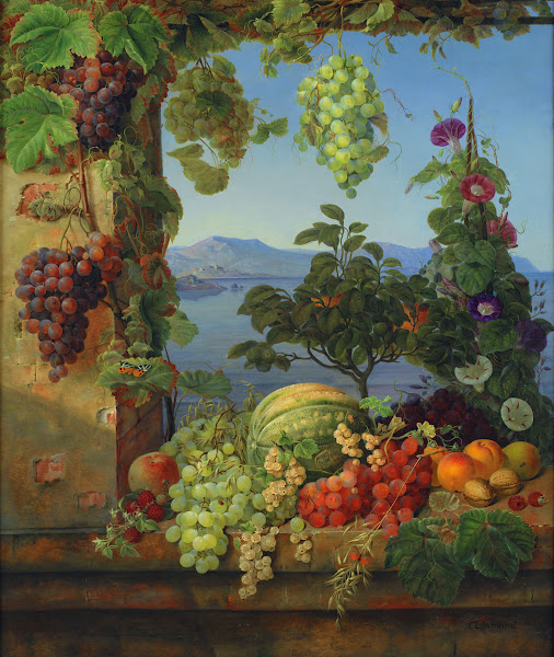 Frugter I Et Italiensk Landskab 1842  1843