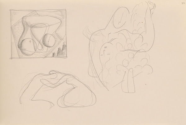 Sketchbook with Various Studies 19291931