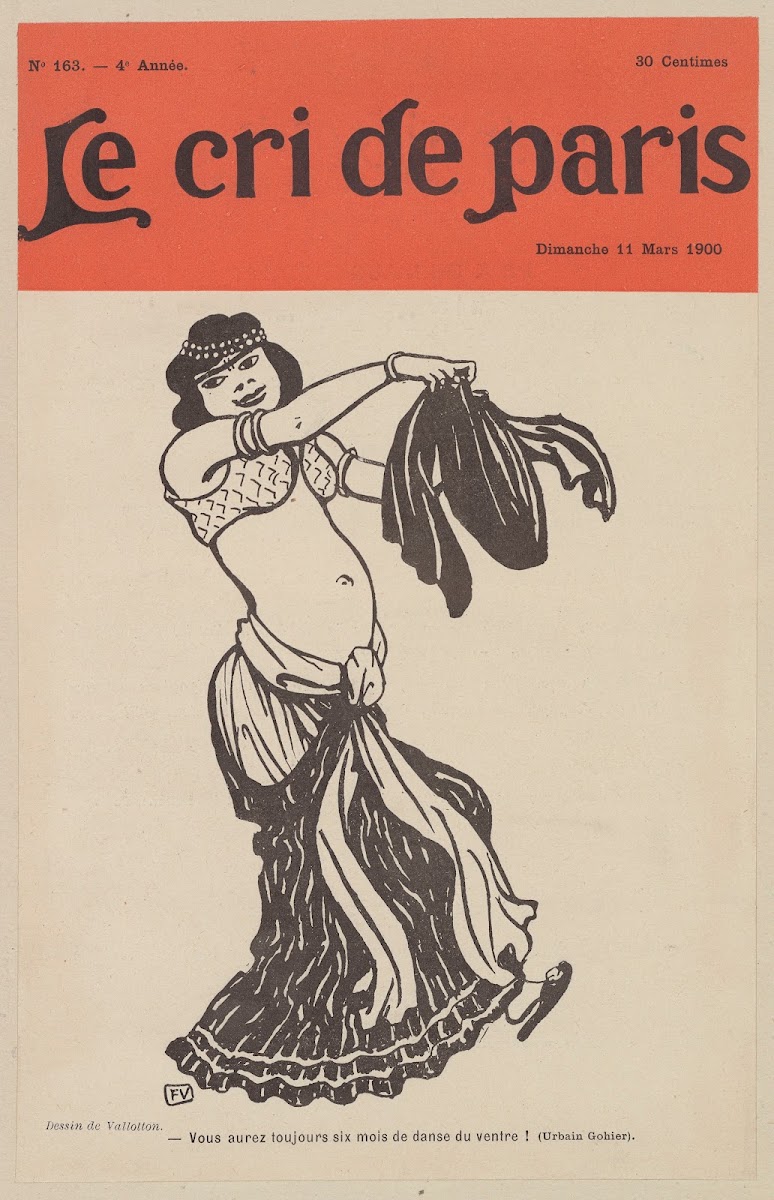 Vous aurez toujours six mois de danse du ventre Urbaìn Gohier 1897 1903