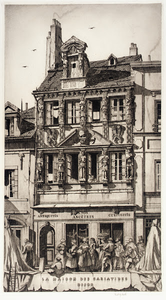 La Maison des Cariatides Dijon 1925