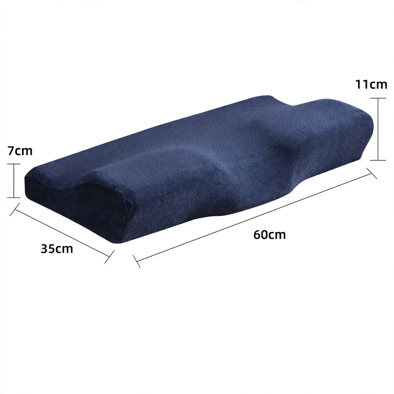 Nackenstützkissen aus Memory-Foam, Schmetterlingsform
