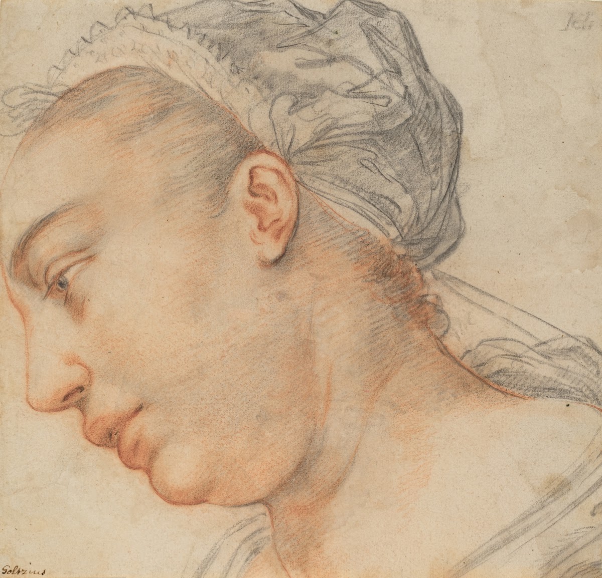 Head of a Young Woman c 1605