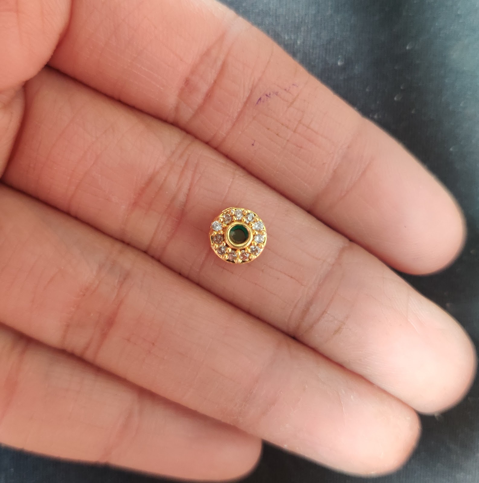 Ad Round Small Green-A37