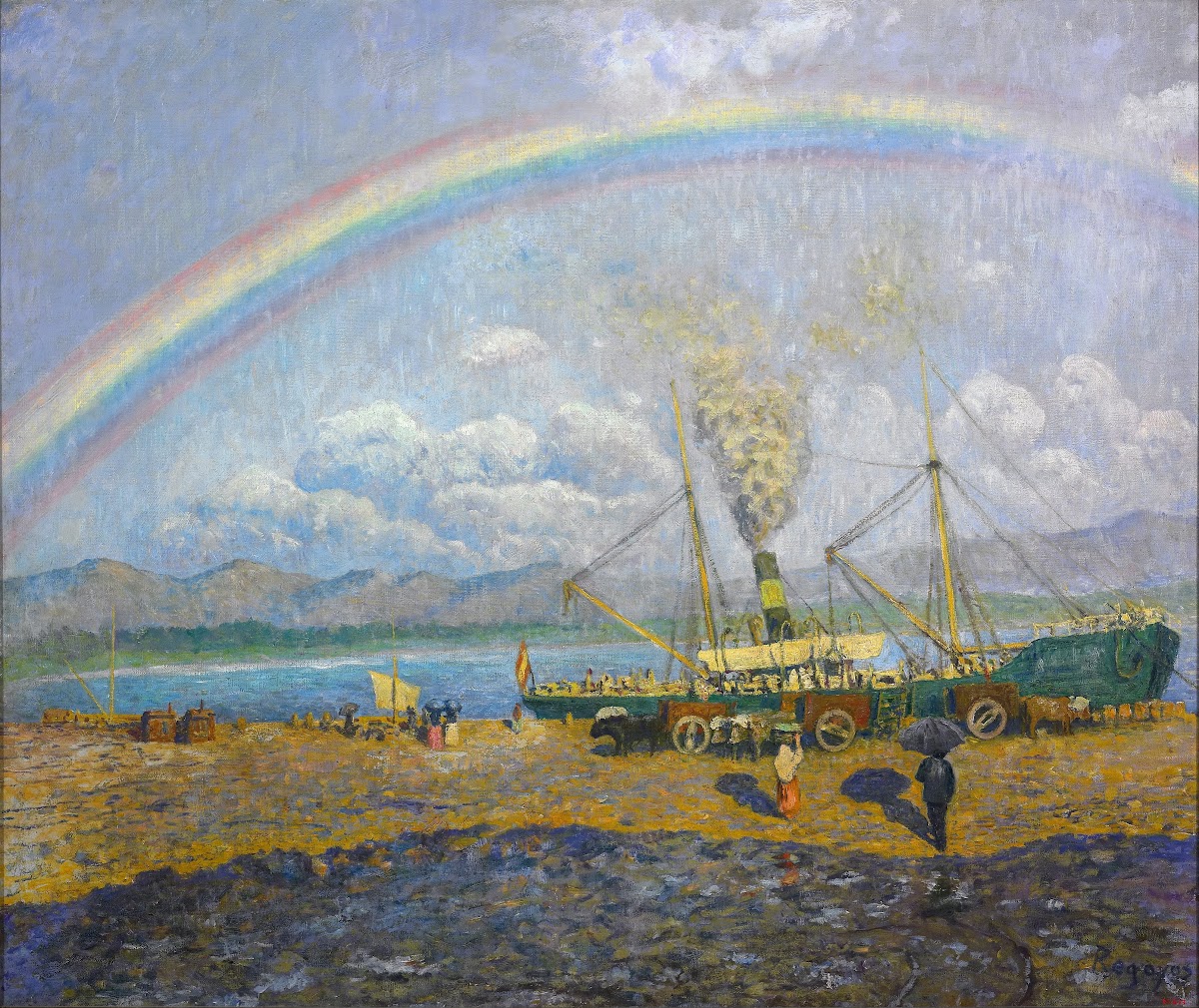 The Downpour Santoña Bay 1900
