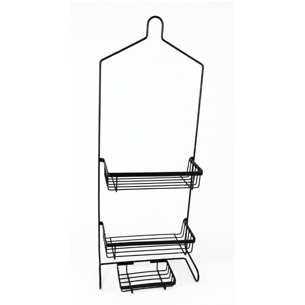Organizador para regadera de alambre 4Habitat™ color negro