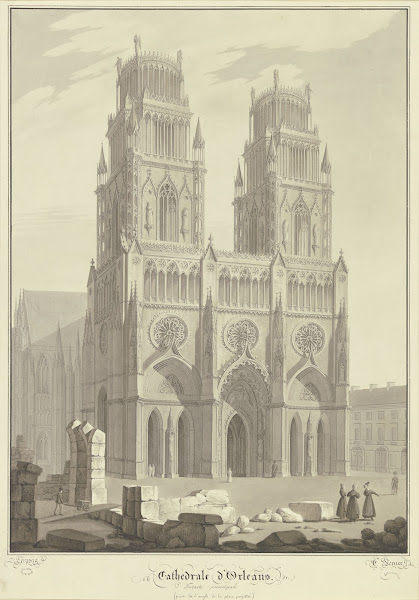 Die Kathedrale Sainte Croix dOrléans 1827