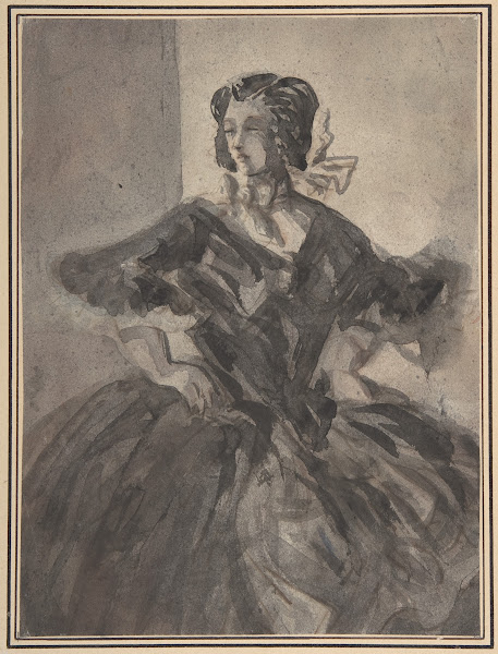 Woman with Arms Akimbo 19th century