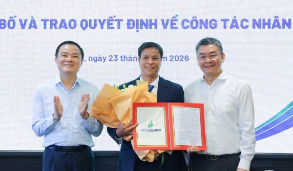 Petrovietnam trao quyết định bổ nhiệm Trưởng Ban Thăm dò Khai thác dầu khí