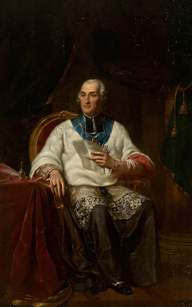 Portrait of Adam Krasiński 17141800 bishop of Kamieniec circa 1823