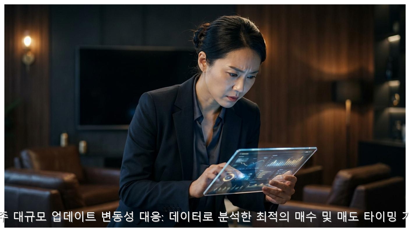 게임주 대규모 업데이트 변동성 대응: 데이터로 분석한 최적의 매수 및 매도 타이밍 가이드 핵심 안내 및 분석 인포그래픽 (6)