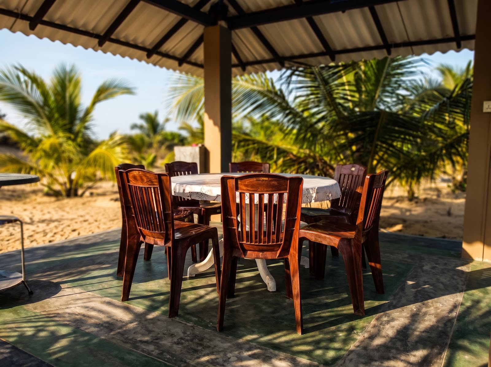 Relaxing Verandah Daybed Area