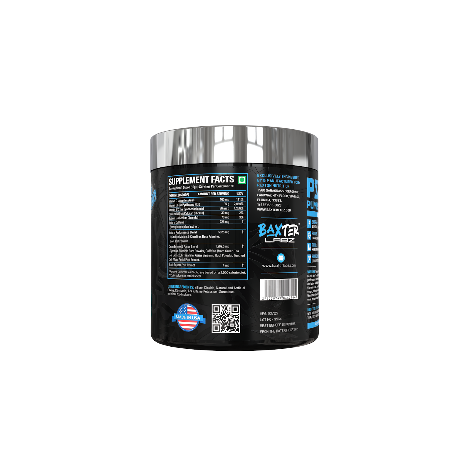 Baxter Labz PSP Pre – Workout
