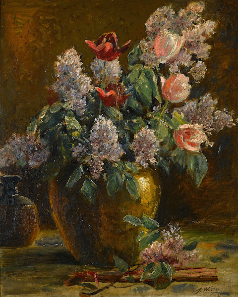 A floral still life