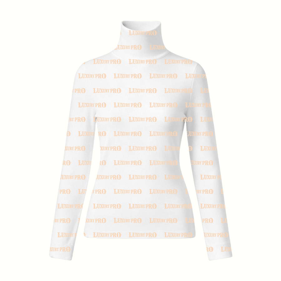 AOP PTB High Neck Long Sleeve T Shirt