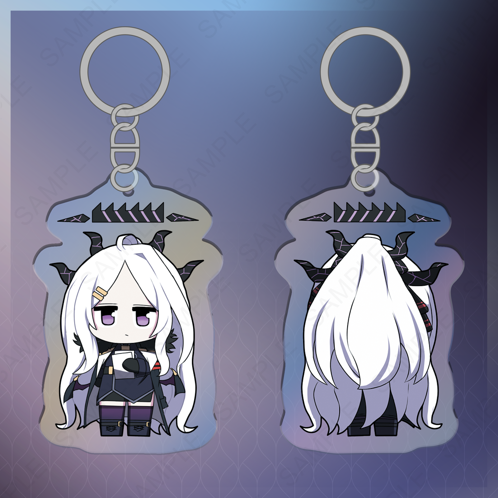 Sorasaki Hina Iridescent Keychain by Marin Liekuriva