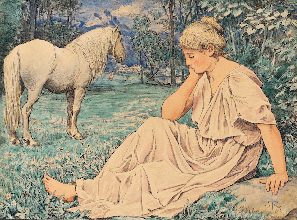 Schimmel und Sitzende 1891
